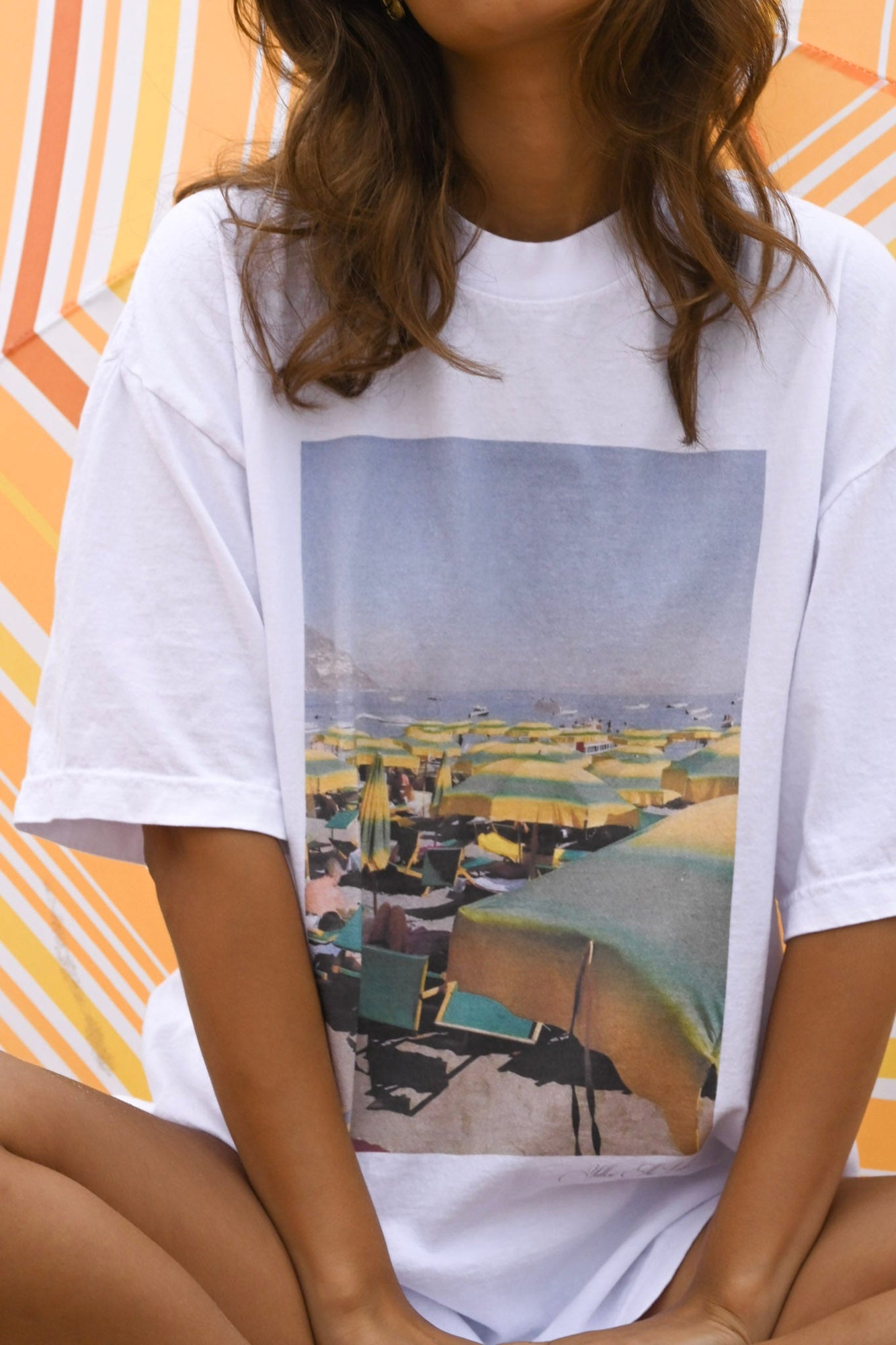 Positano Tee | White