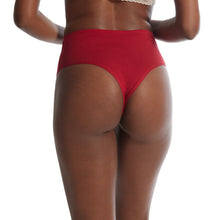 PlayStretch High Rise Thong | Cayenne Red