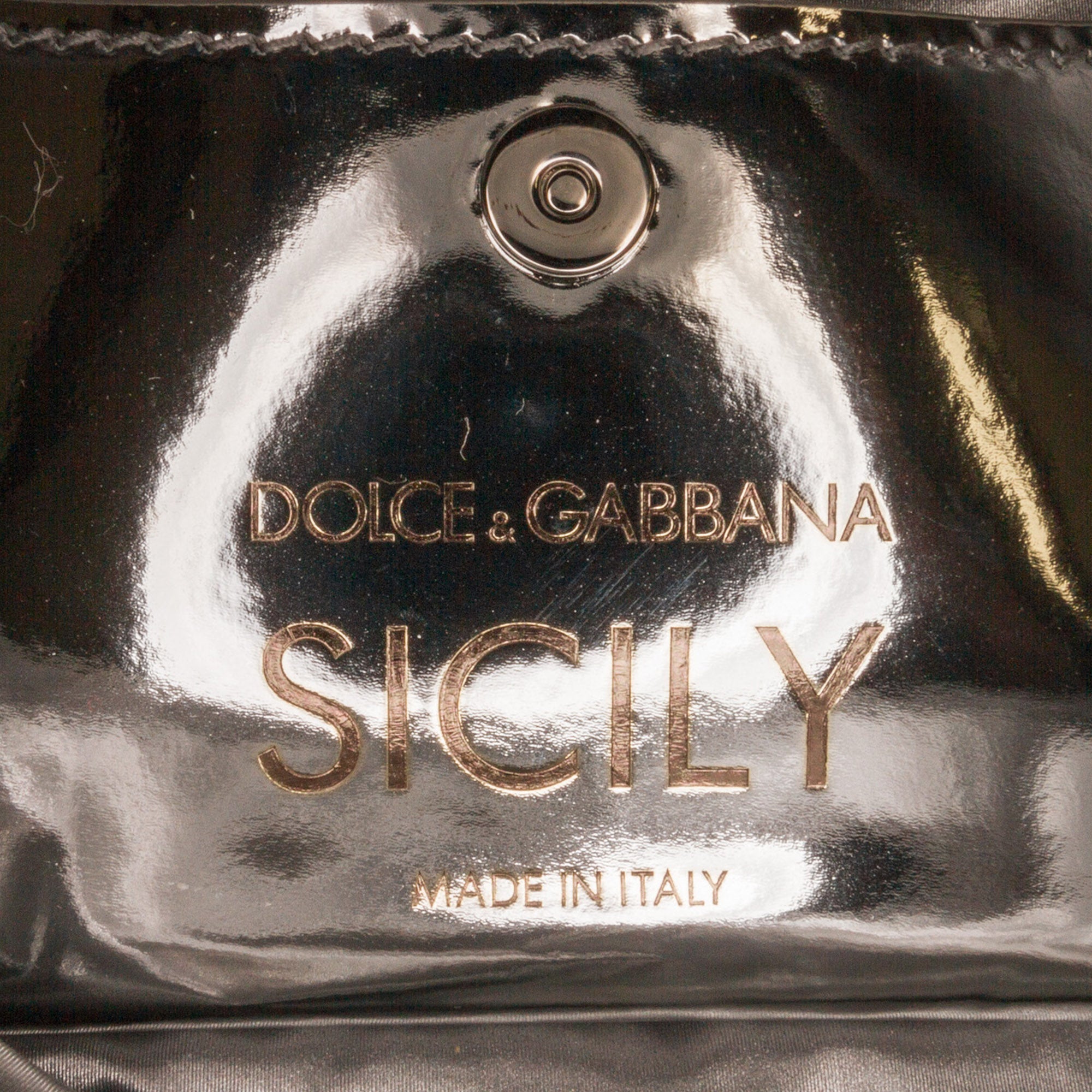 Dolce & Gabbana | Pre-Owned Miss Sicily Belt Bag | Silver