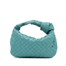 Bottega Veneta Pre-Owned Mini Patent Intrecciato Jodie | Women | Blue