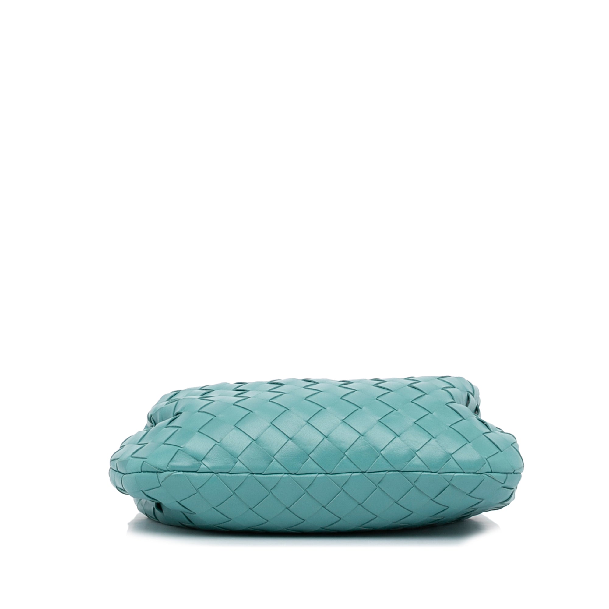 Bottega Veneta Pre-Owned Mini Patent Intrecciato Jodie | Women | Blue