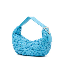 Bottega Veneta | Pre-Owned Foulard Intrecciato Banana | Blue