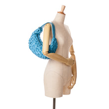 Bottega Veneta | Pre-Owned Foulard Intrecciato Banana | Blue