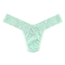 Daily Lace Low Rise Thong | Cool Sage Green