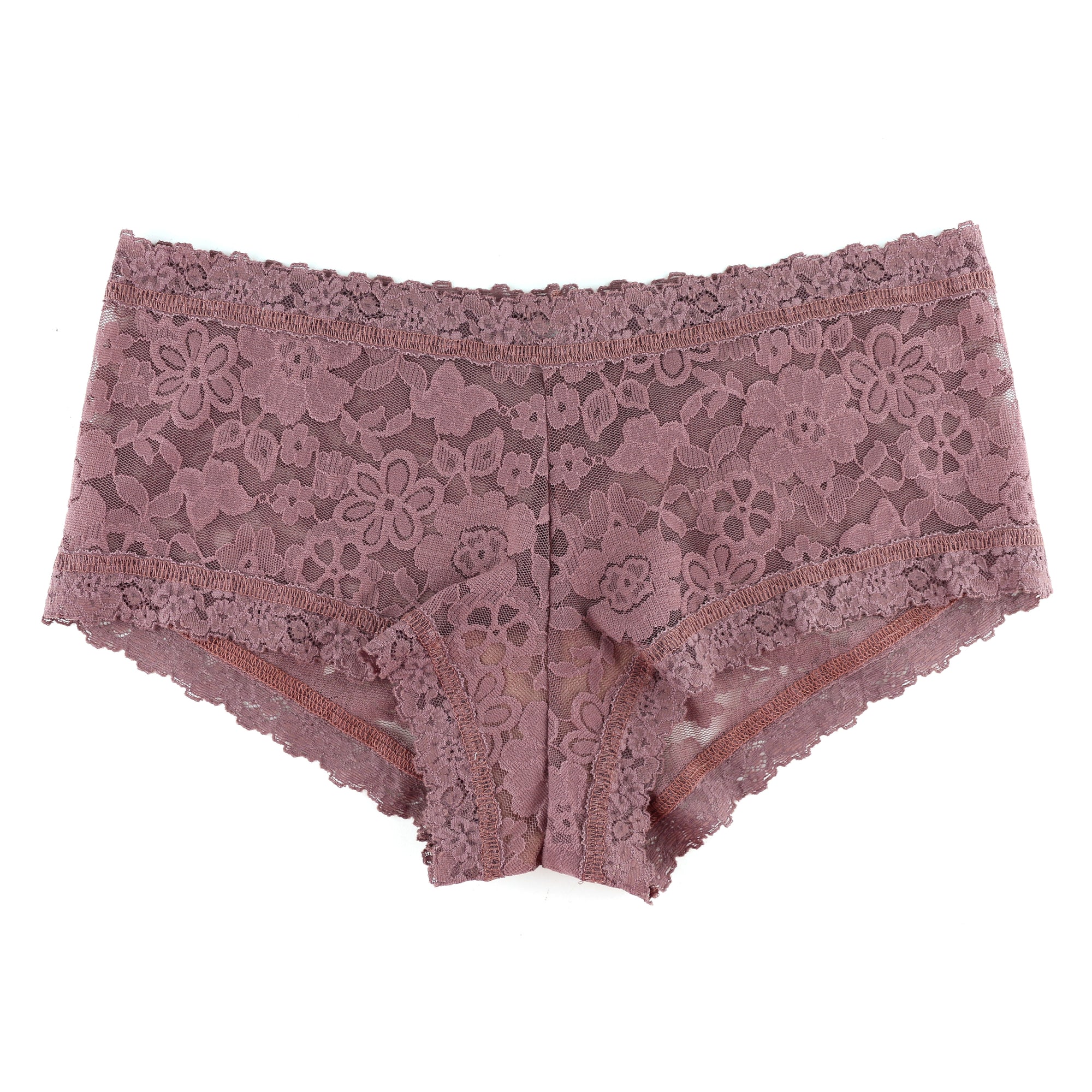 Daily Lace Boyshort | Allspice Brown