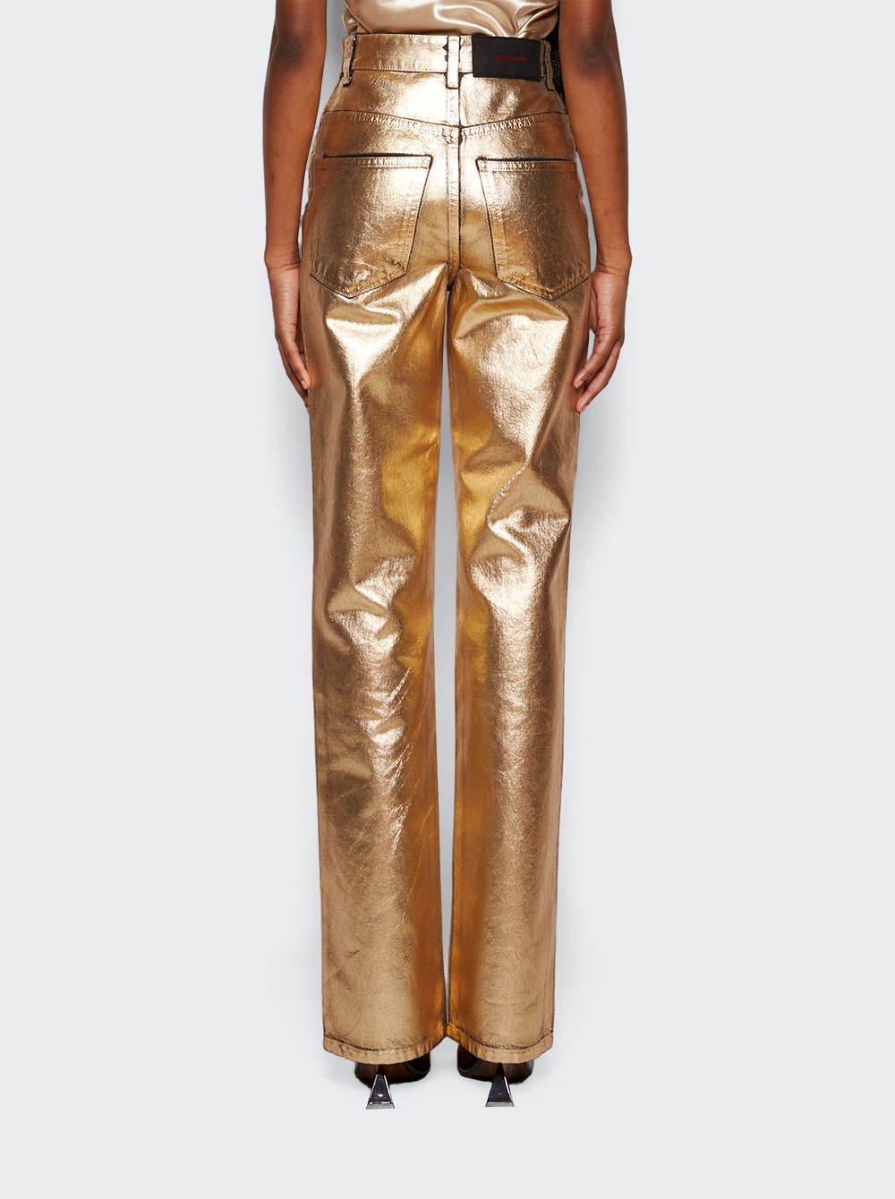 Women | Ferragamo | Flared Jeans | Gold