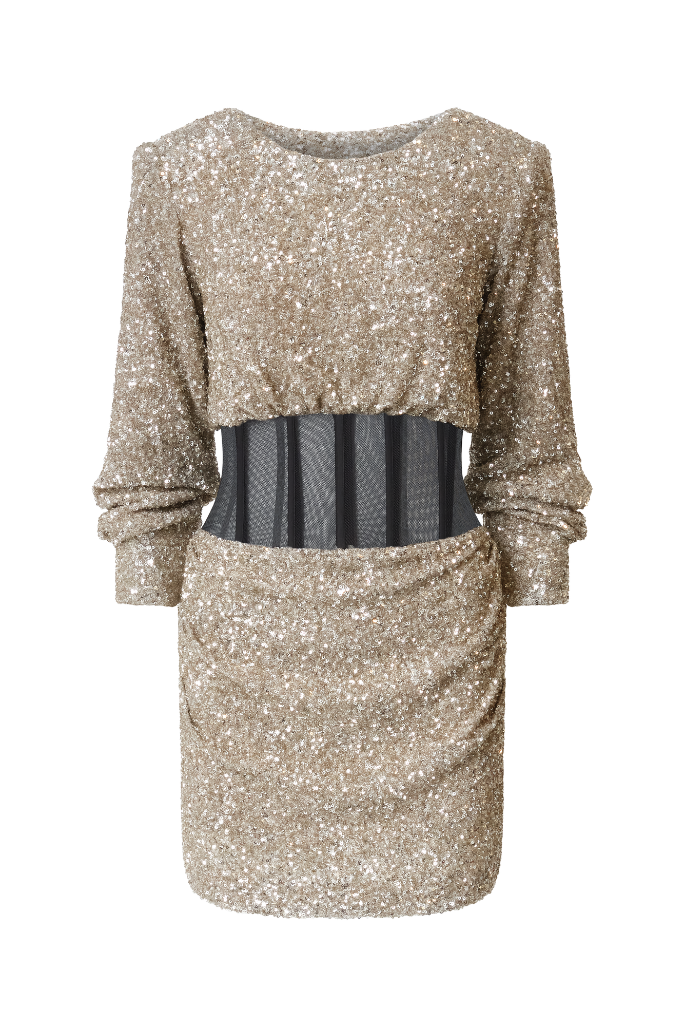 Cassia Dress | Light Gold