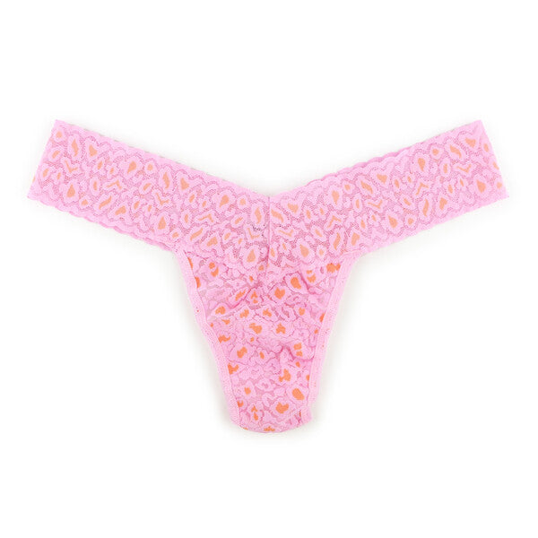 Cross-Dyed Low Rise Thong | Rose Petal x Orange Blossom