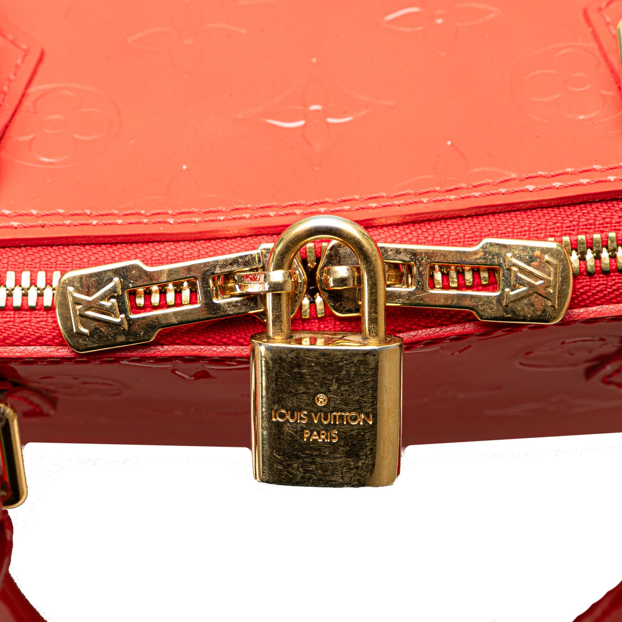 Louis Vuitton | Pre-Owned Monogram Vernis Alma GM | Red