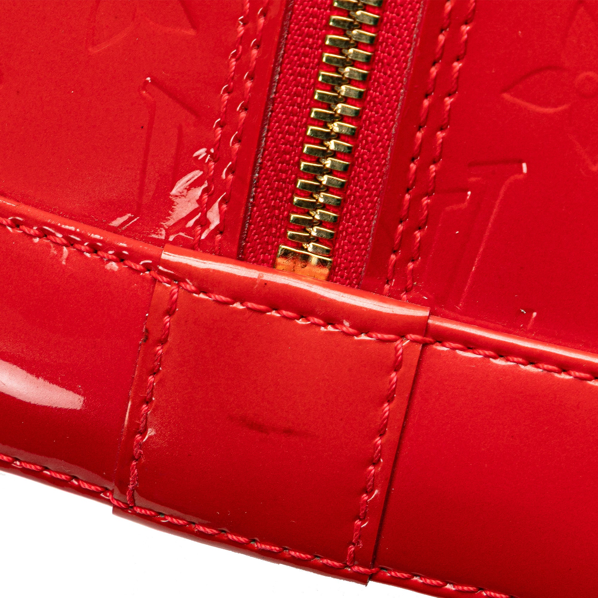 Louis Vuitton | Pre-Owned Monogram Vernis Alma GM | Red