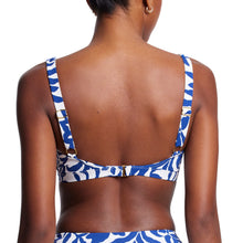 Swim Wrap Bikini Top | Poolside (Blue)