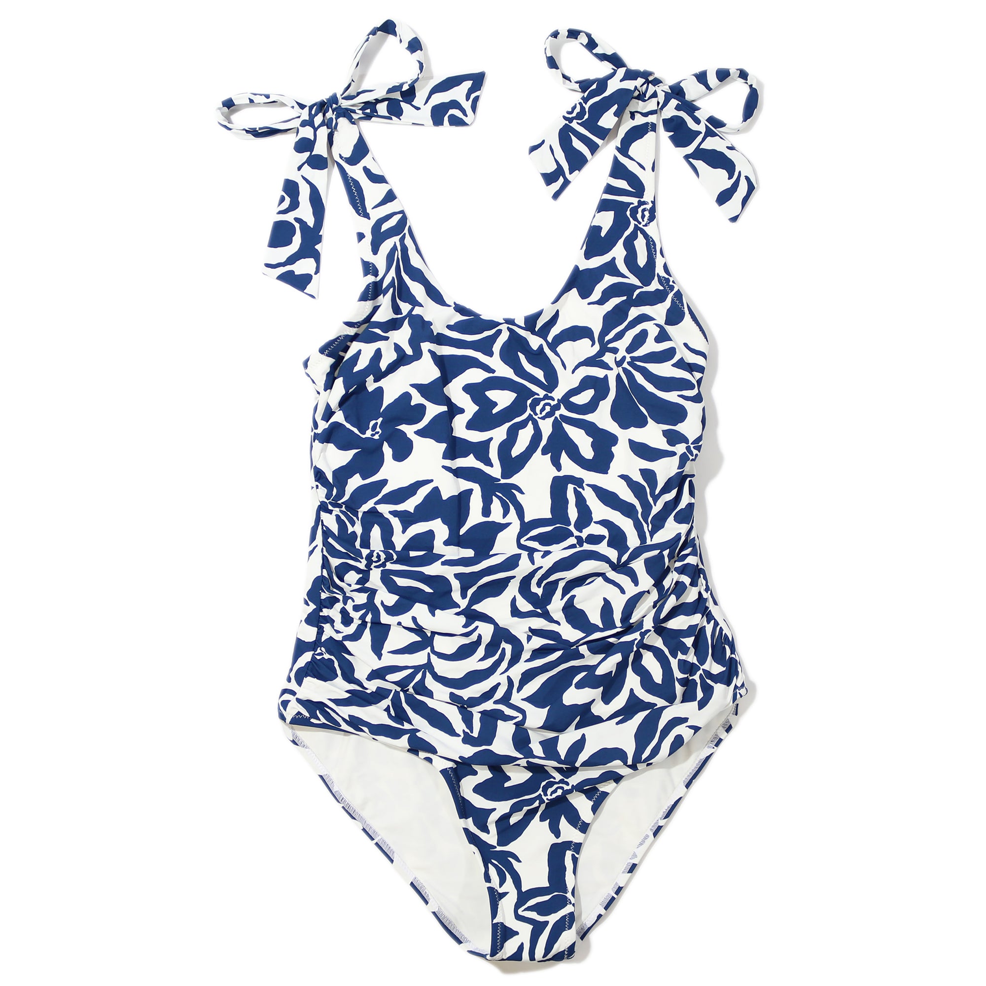 Swim Scoop One Piece | Poolside (Blue)