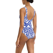 Swim Essential One Piece | Poolside (Blue)