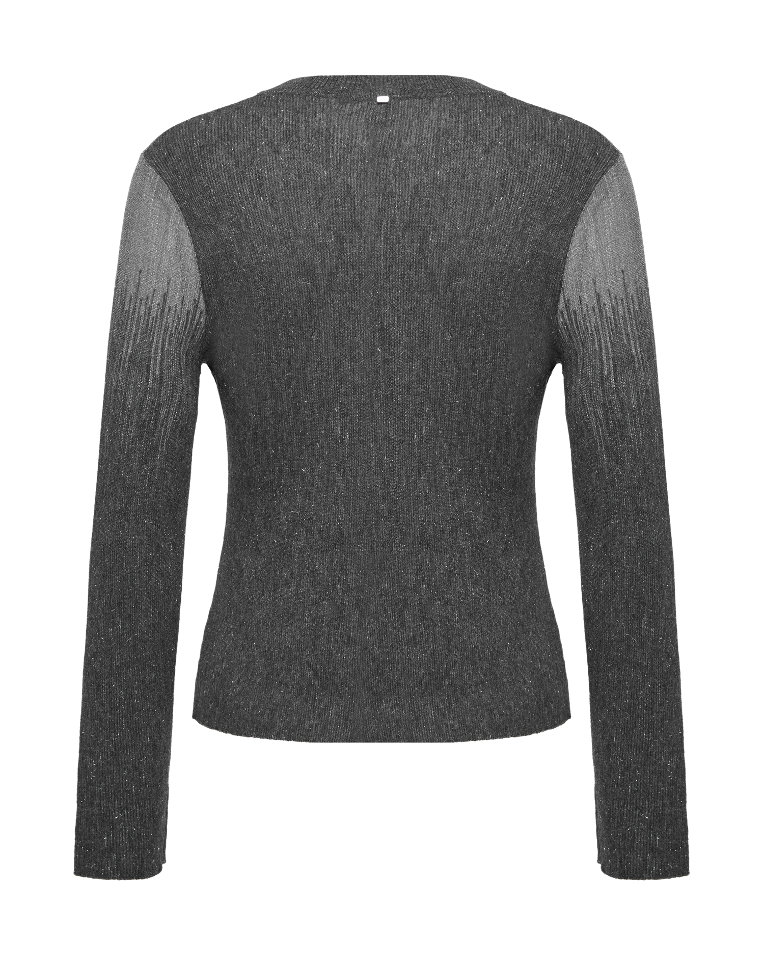 Classic Round Neck Knitted Undershirt | Grey
