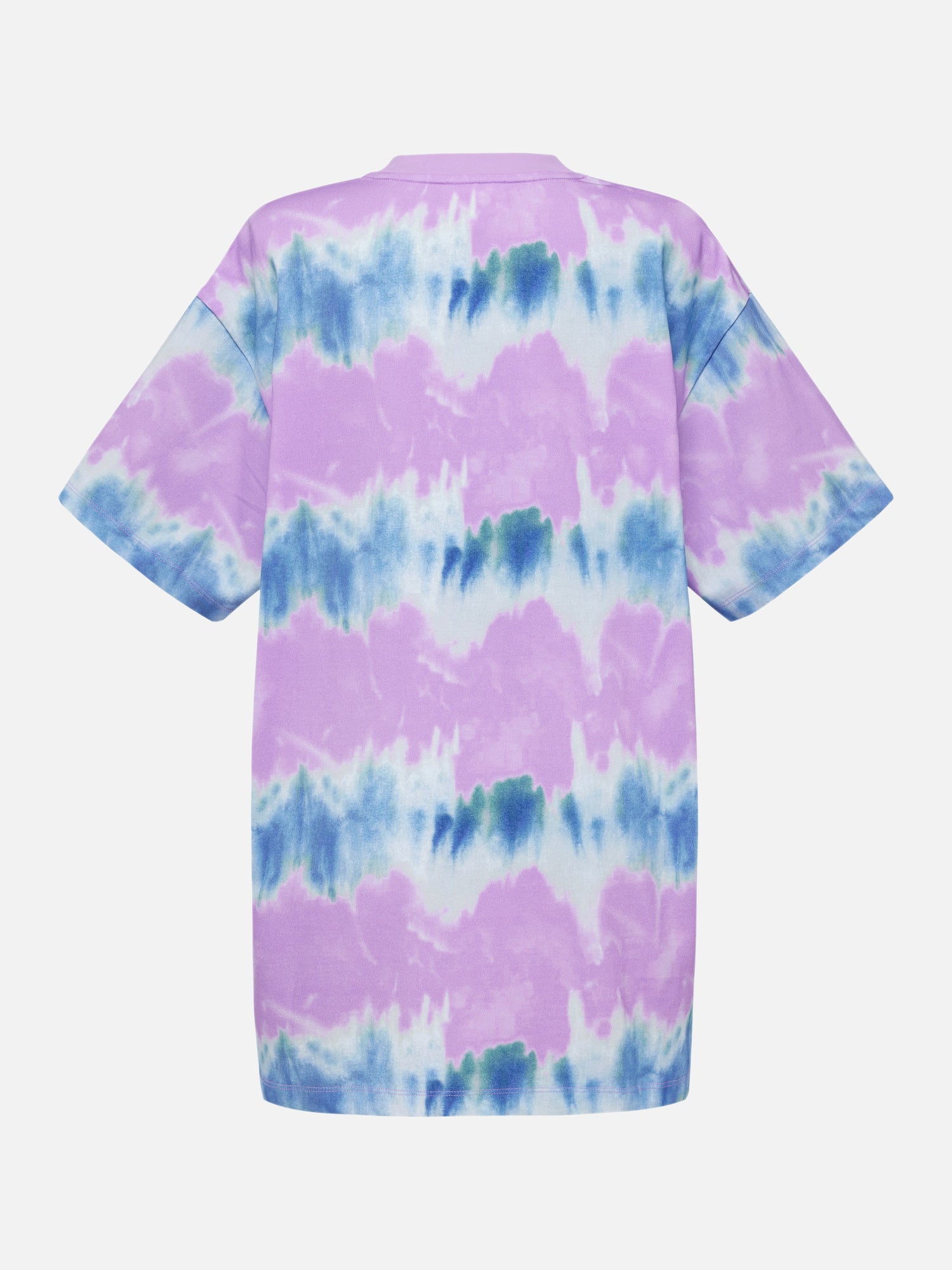 Loose Fit Printed Short-sleeve T-shirt | Purple