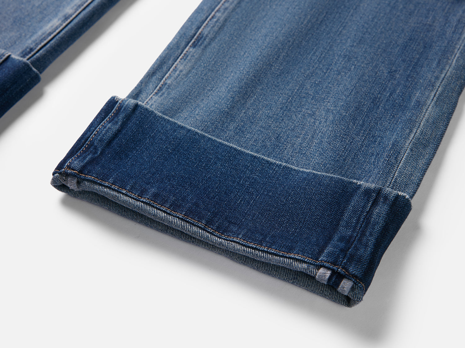 Long-staple Cotton Slim Jeans | Blue