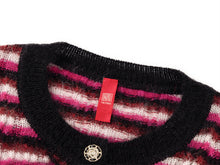 Mohair Knit Cardigan | Pink