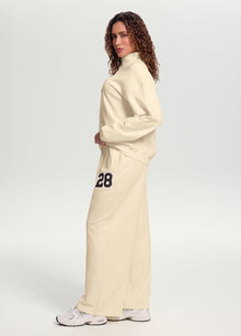 Better League Wide-Leg Sweatpants | Creamy White