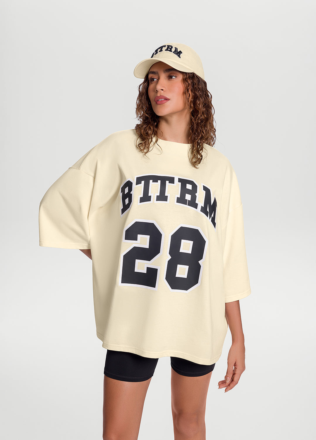 Better League Oversized Tee | Creamy White
