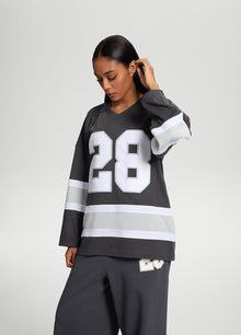Better League Hockey Jersey | Charcoal