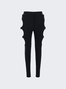 Women | BURBERRY | Hook And Bar Cut-out Legging | Black