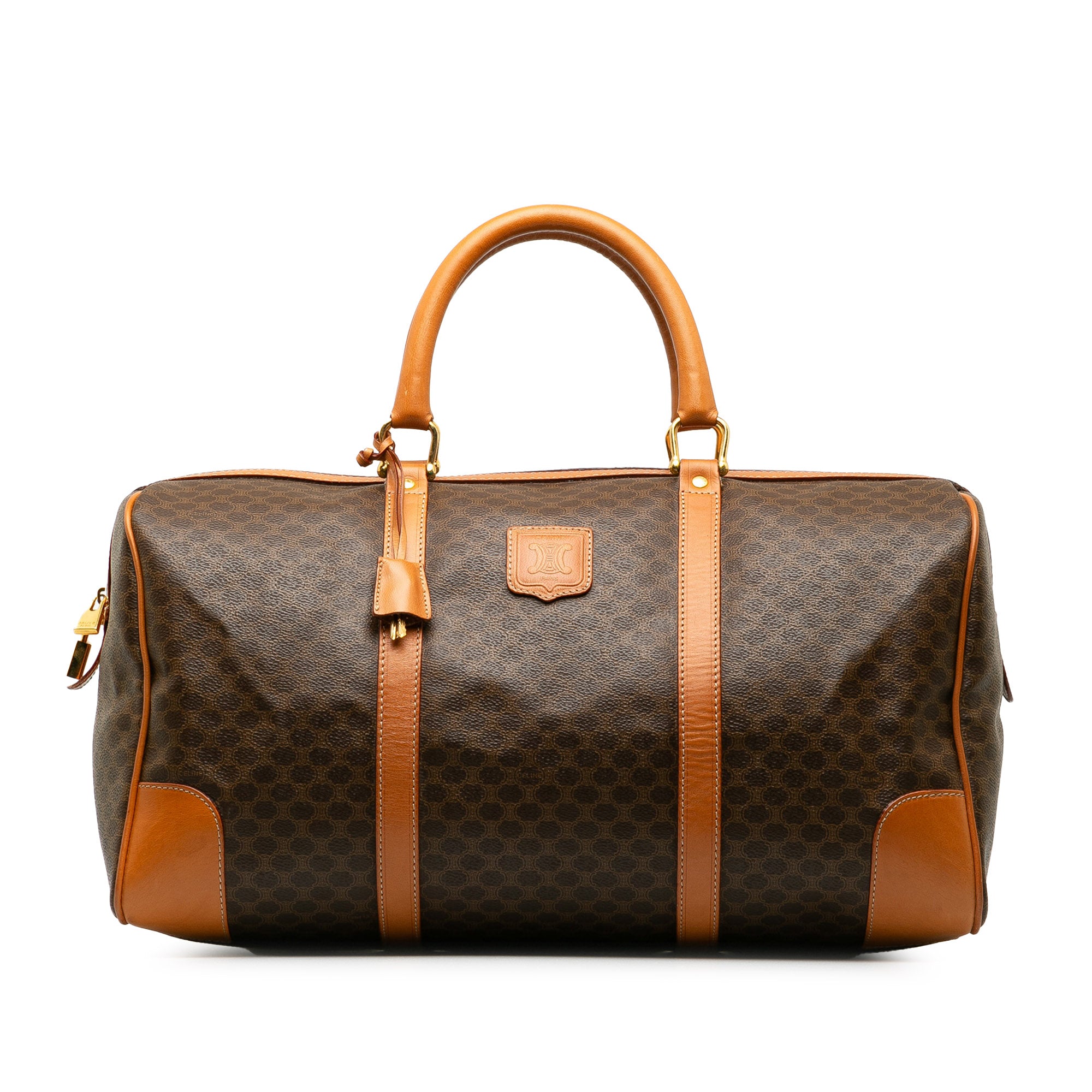 Céline Pre-Owned Macadam Travel Bag | Women | Brown