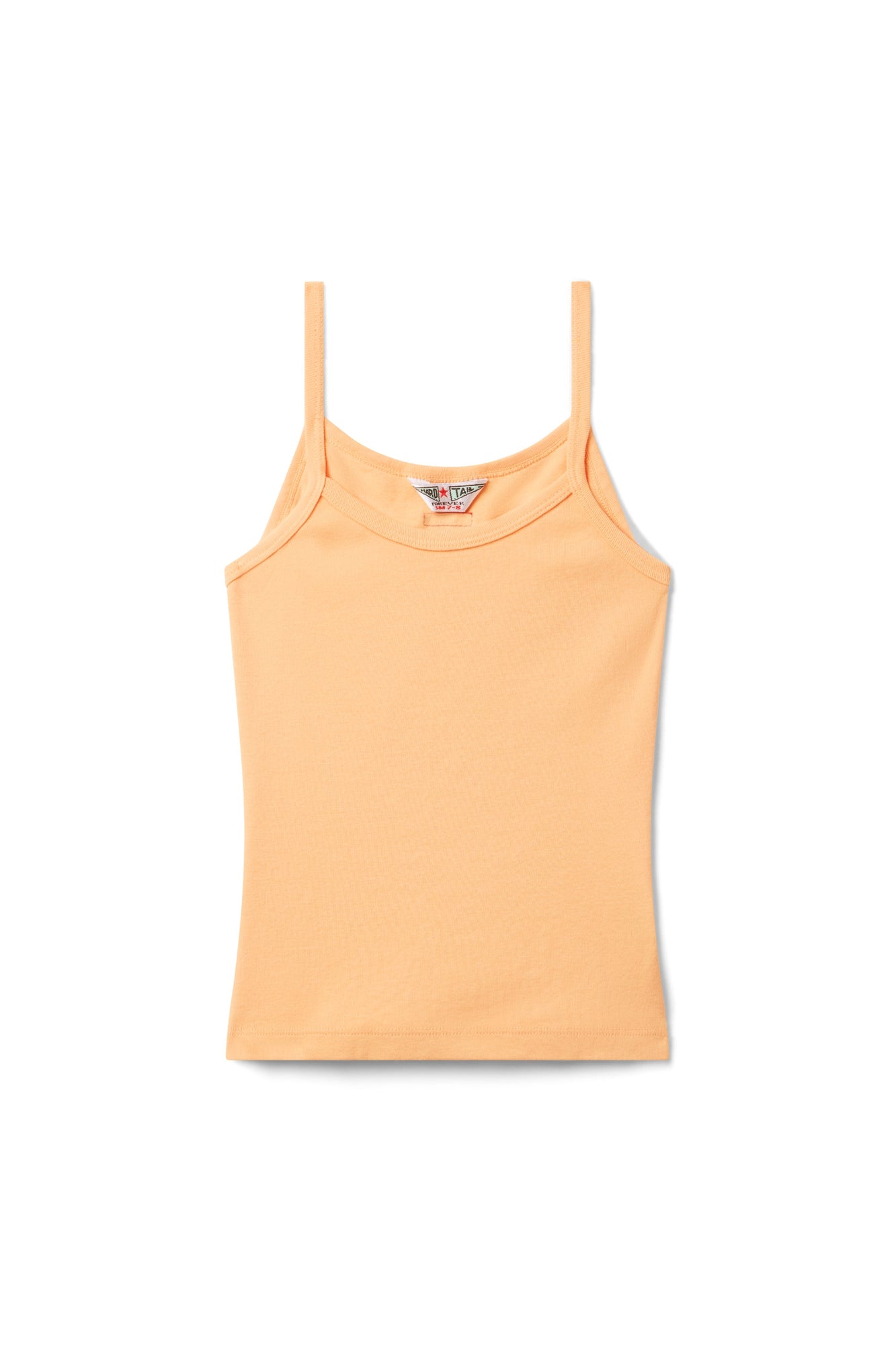 Kids | Kids Basic Spaghetti Tank | Orange Creamsicle