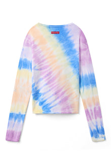 Kids | Kids Basic Long Sleeve Tee | Multi Stripe Lines 5
