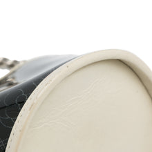 Chanel | Pre-Owned Crumpled Calfskin PVC Camellia Bucket - II | Black