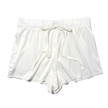 Satin Sleep Short | Light Ivory