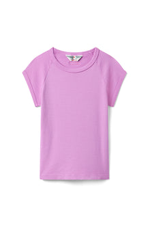 Kids | Kids Basic Short Sleeve Baseball Tee | Violet