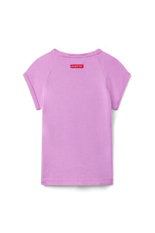 Kids | Kids Basic Short Sleeve Baseball Tee | Violet