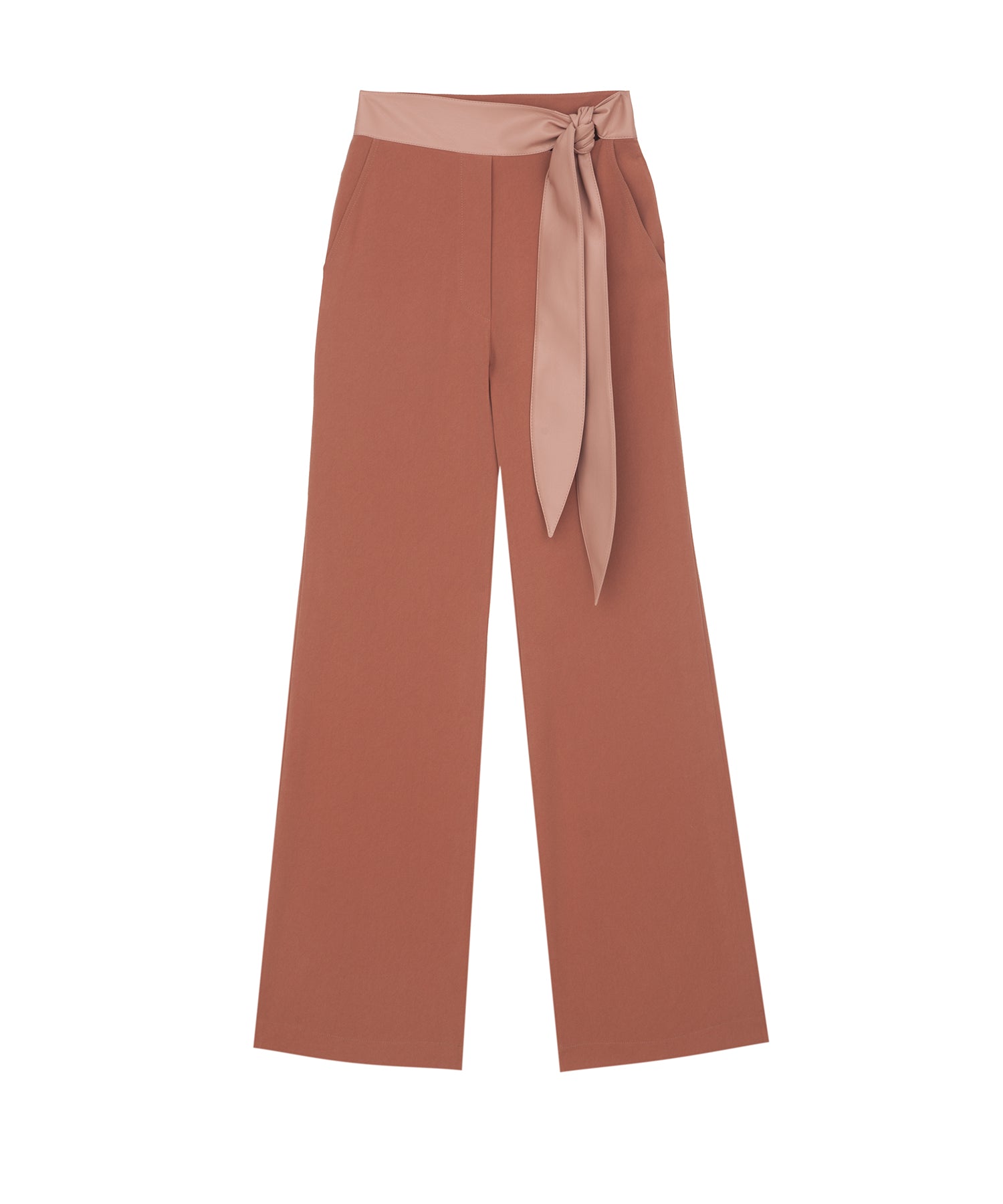 Womens | Cecilia Fabric Block Pants | Terra