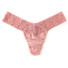 Cotton Low Rise Thong | Rooibos Beige