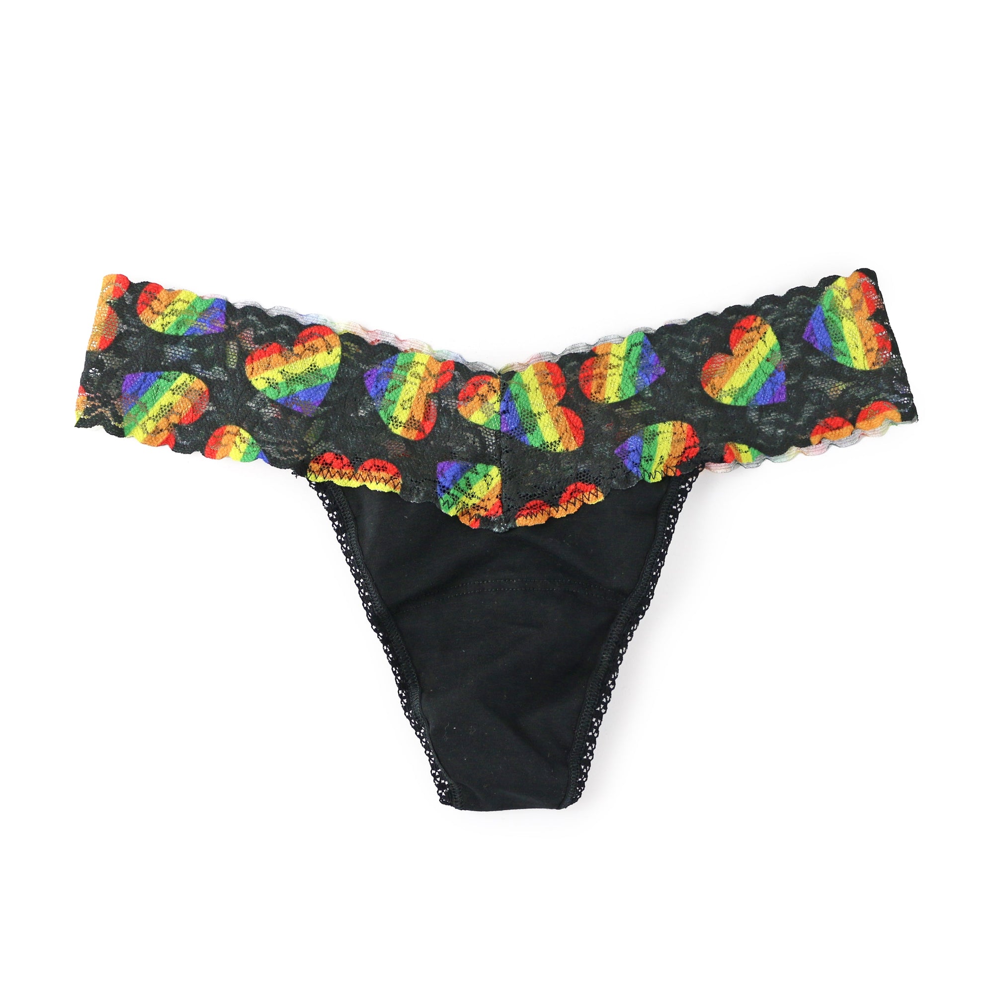 Petite Cotton Low Rise Thong | Blac x Playful Pride