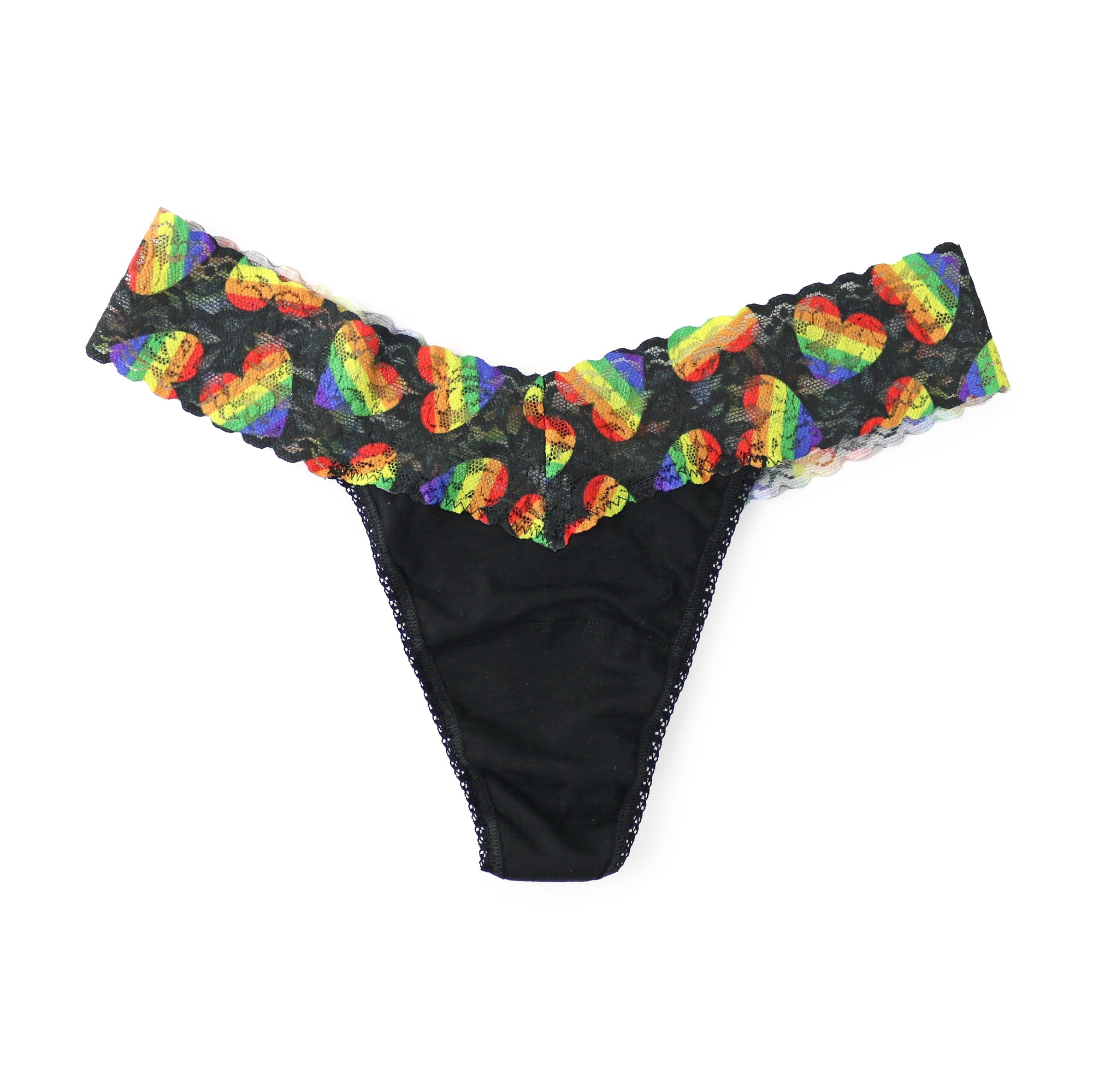 Cotton Low Rise Thong | Blac x Playful Pride