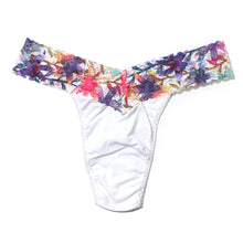 Cotton Original Rise Thong - V2 | White/Still Blooming