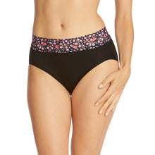 Cotton French Brief | Black/Love Nest