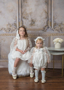 Girl | Faith Ceremony Hair Bow | White