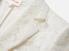 Short Sleeve Jacket | White