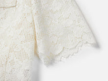Short Sleeve Jacket | White