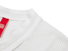 Short Sleeve Knit Top | White