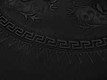 Intricate Tonal Embroidery Jacket | Black