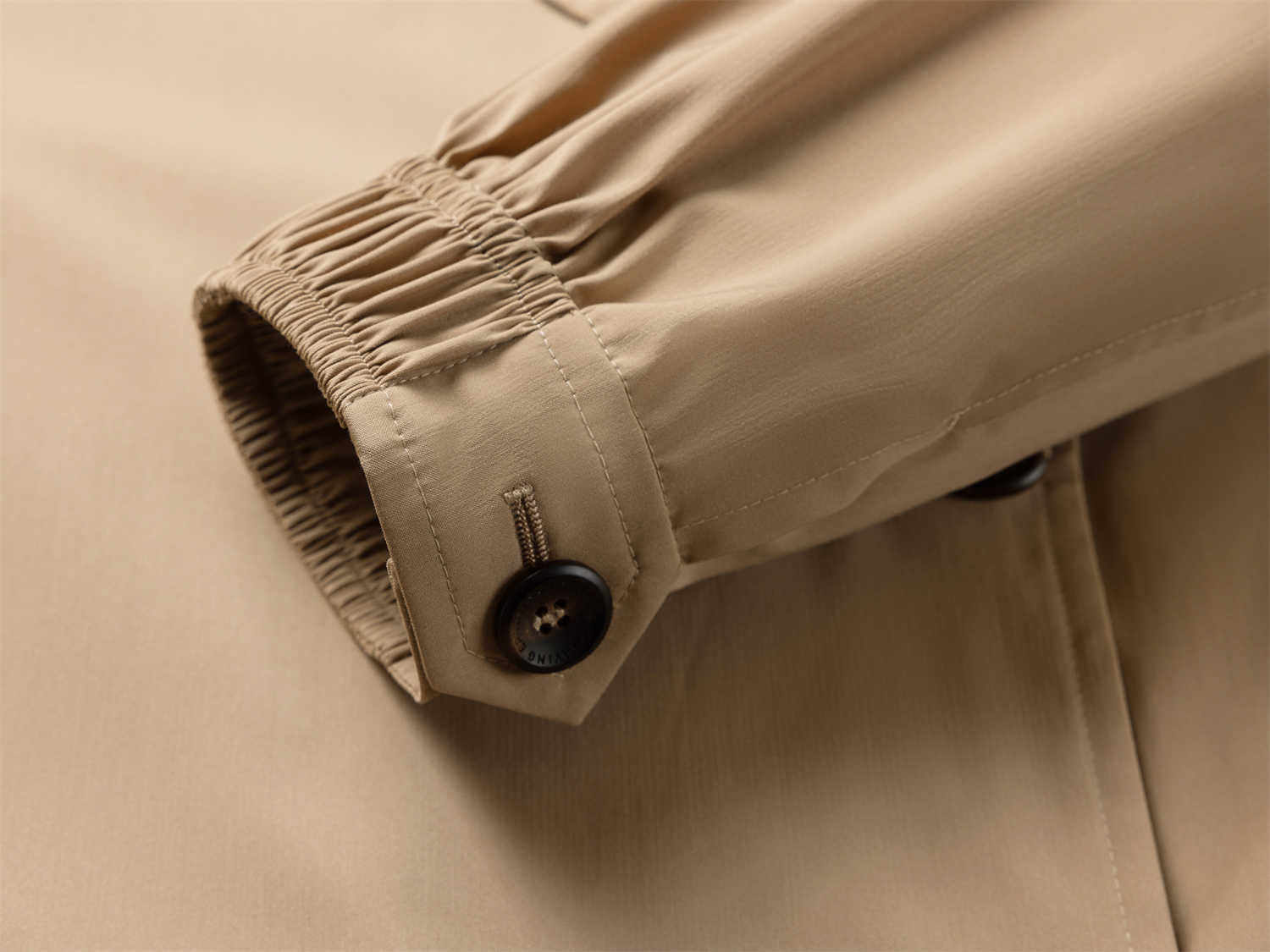 Short-cropped Trench Coat | Khaki
