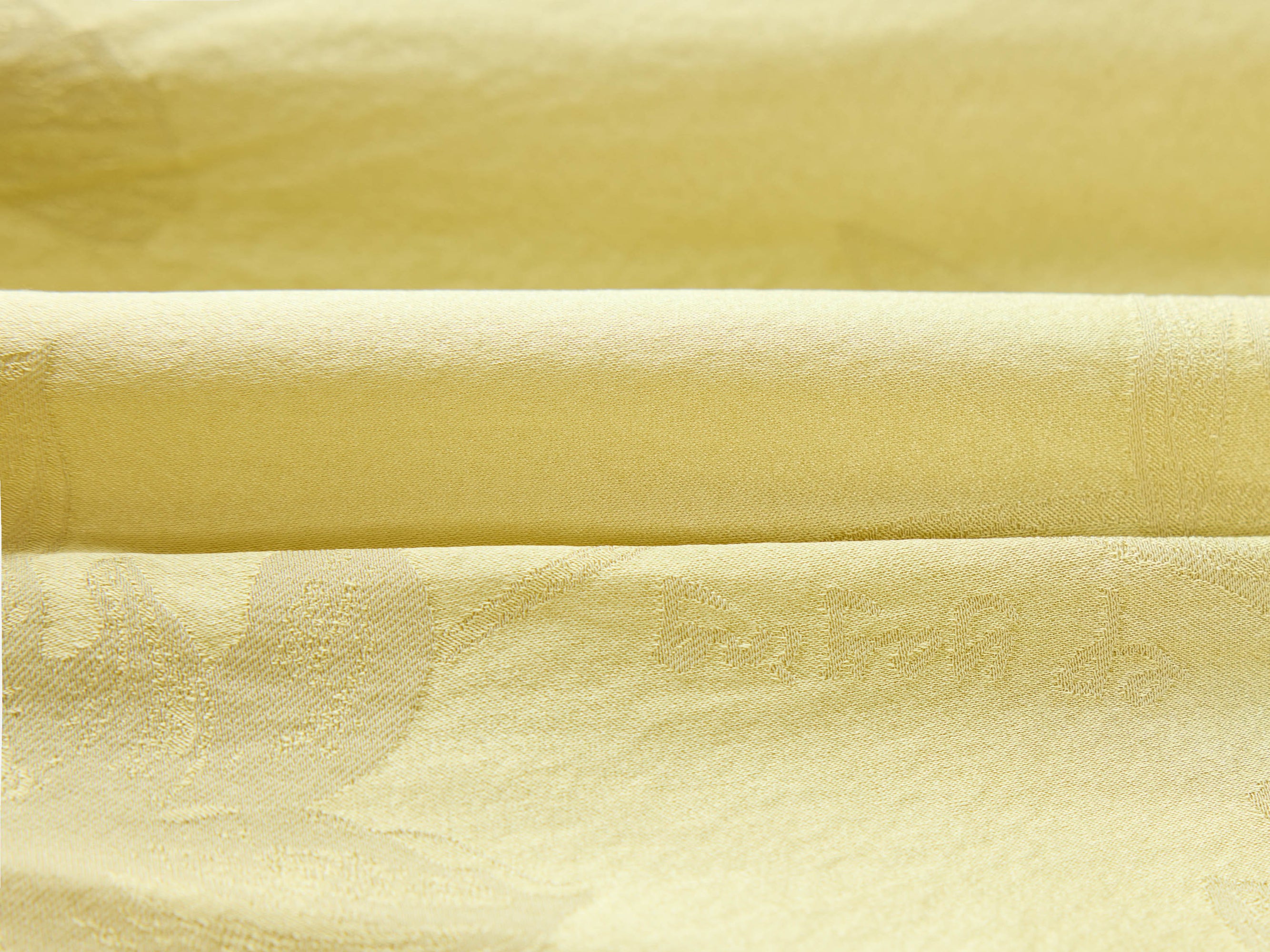 Satin Midi Dress | Yellow
