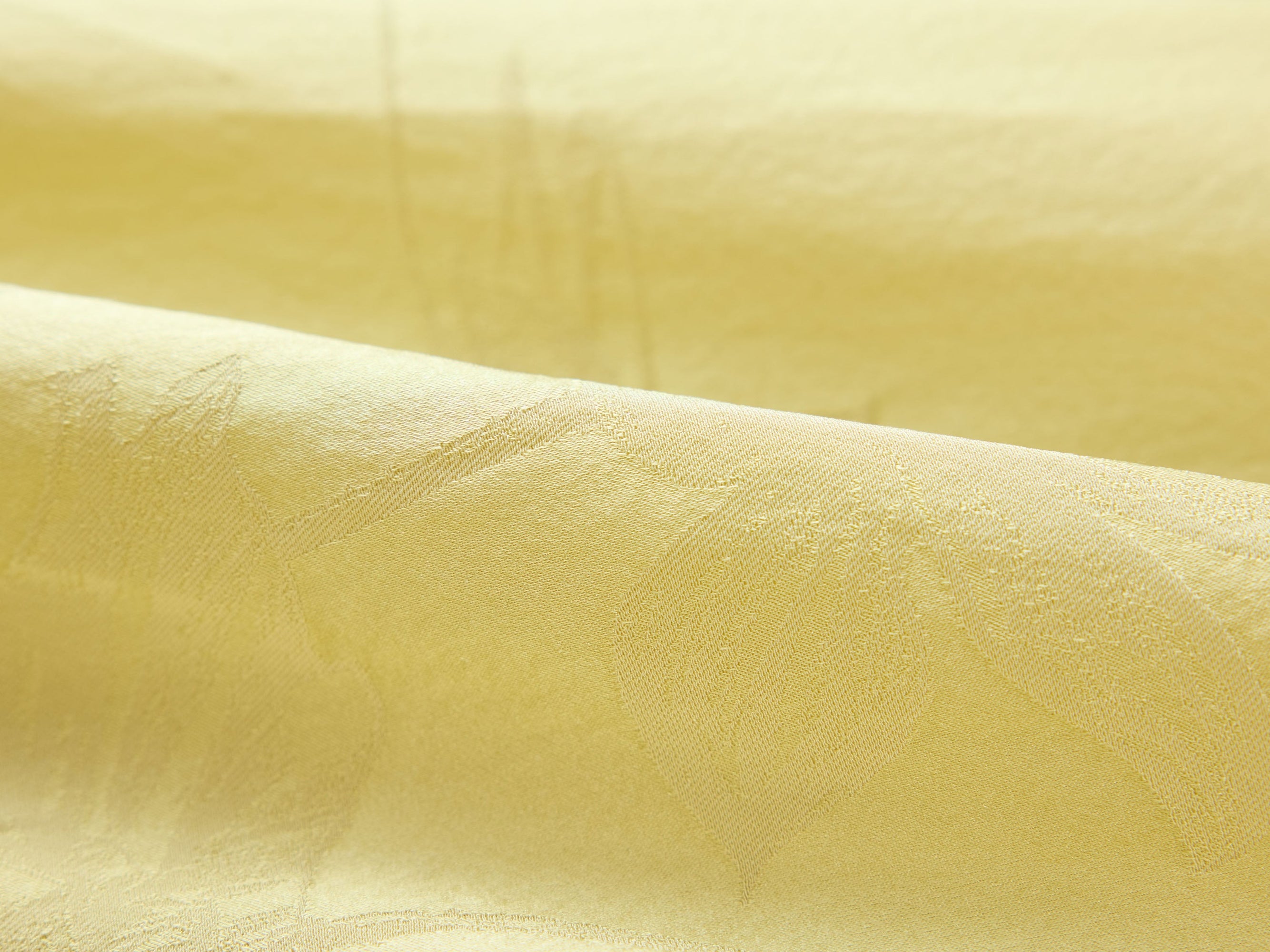Satin Midi Dress | Yellow