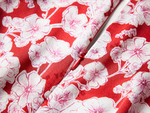Floral Print Dress | Red