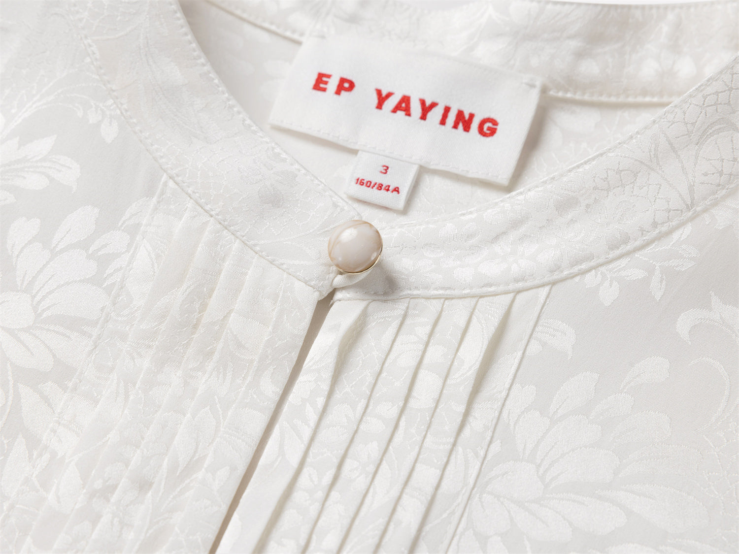 Pleated Blouse | White