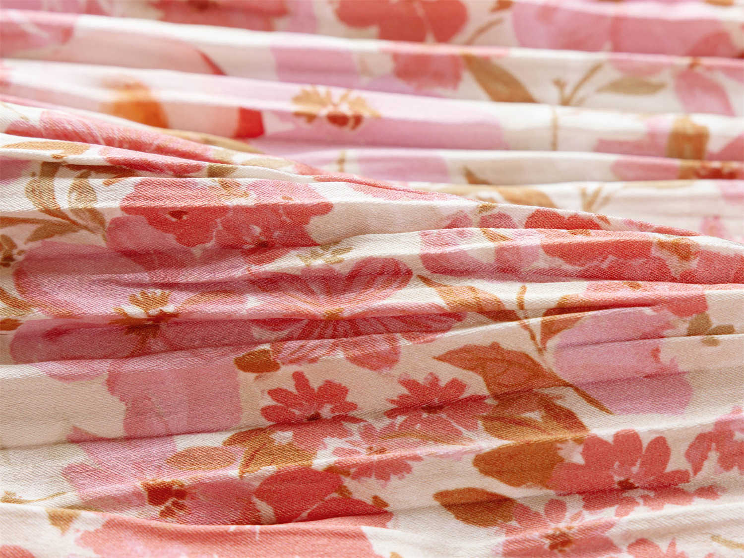 Pleated Dress | Pink