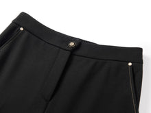 Straight Leg Trouser | Black